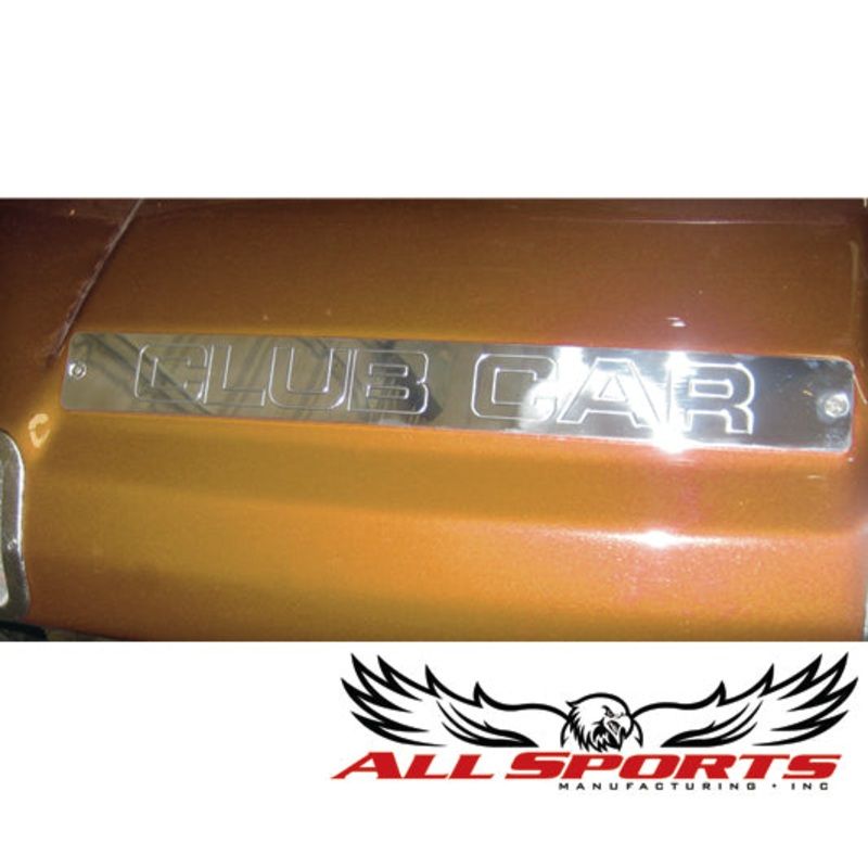 Club Car DS Name Plate