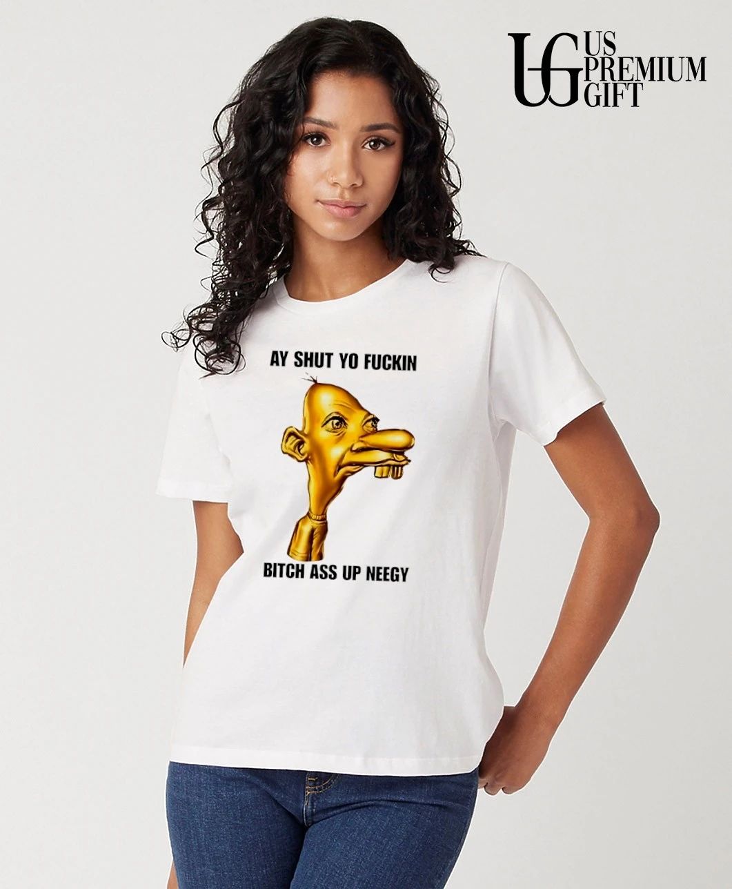 Neegy ay shut yo fuckin bitch ass up Neegy shirt