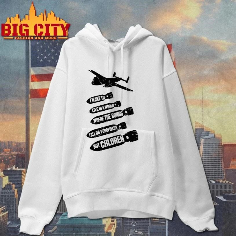 I Want To Live In A World Bomber Aircraft Shirt