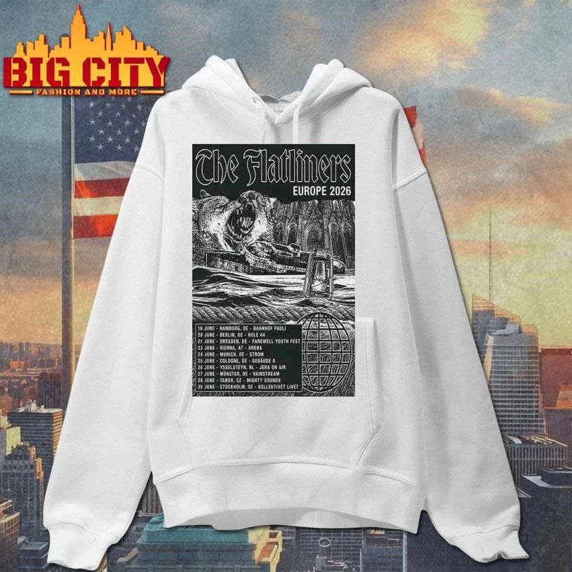 The Flatliners EU 2026 Shows Poster Shirt