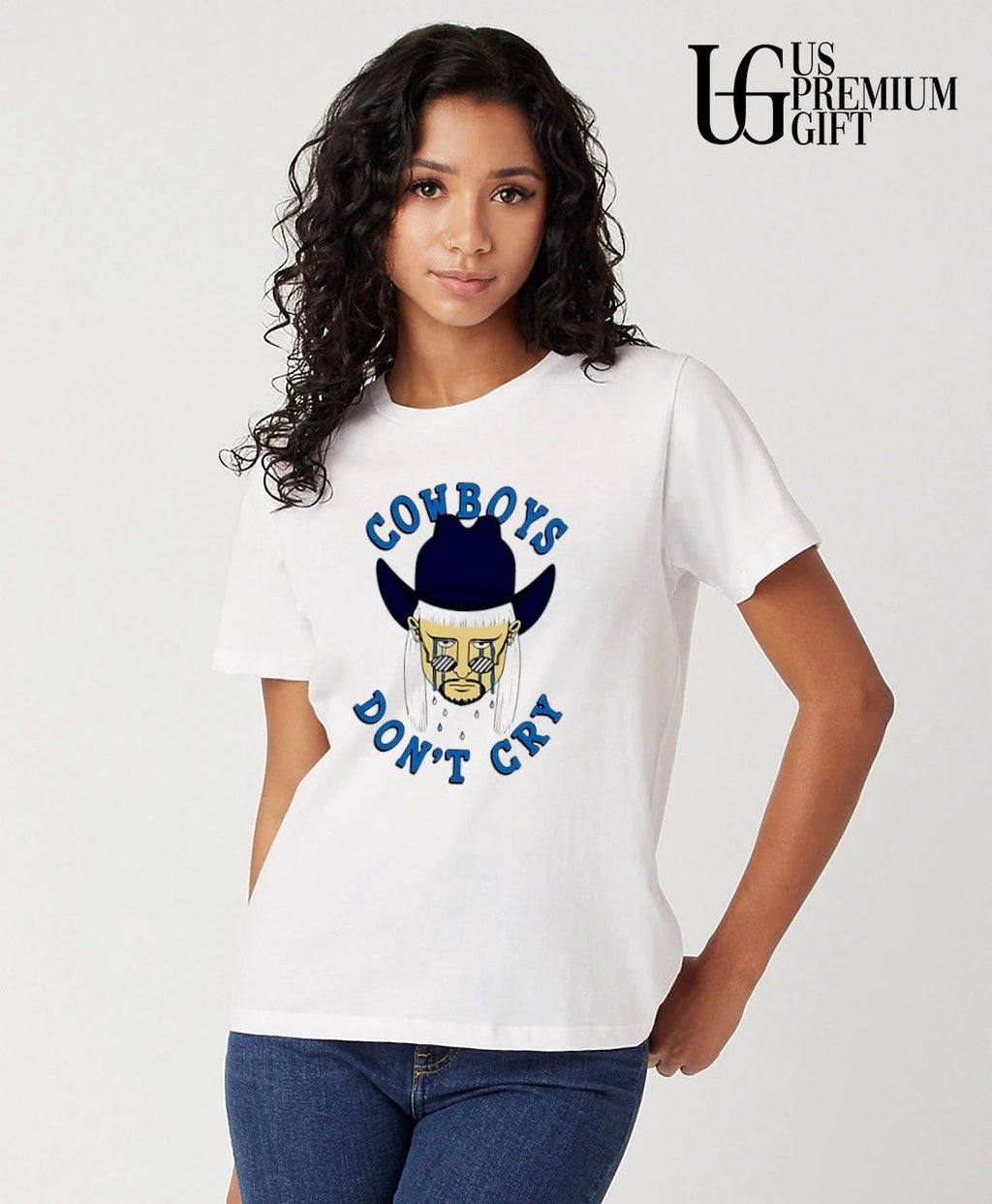 Cowboys Mullet crying western don’t cry shirt