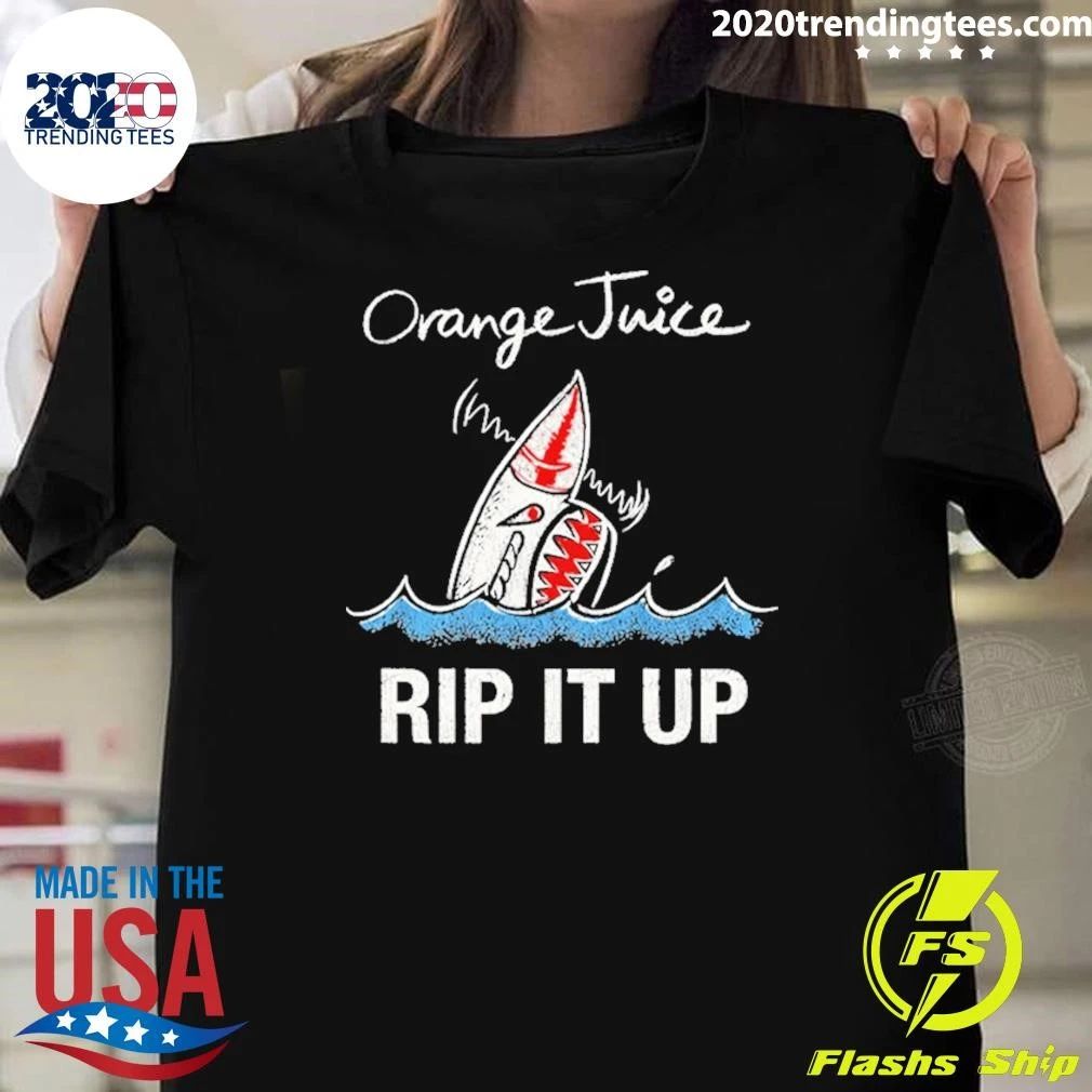Orange Juice Rip It Up Punk Rock Music Shirt