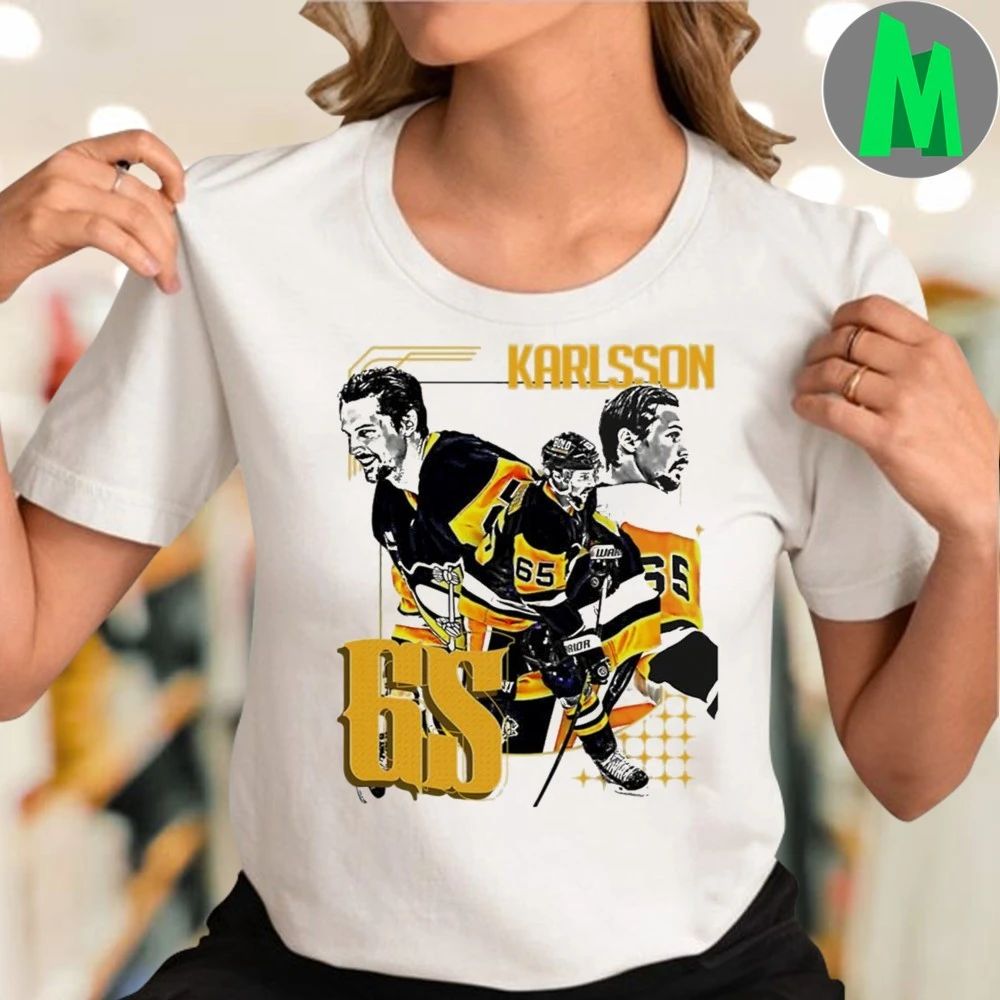 E Karlsson Hockey Player Shirt