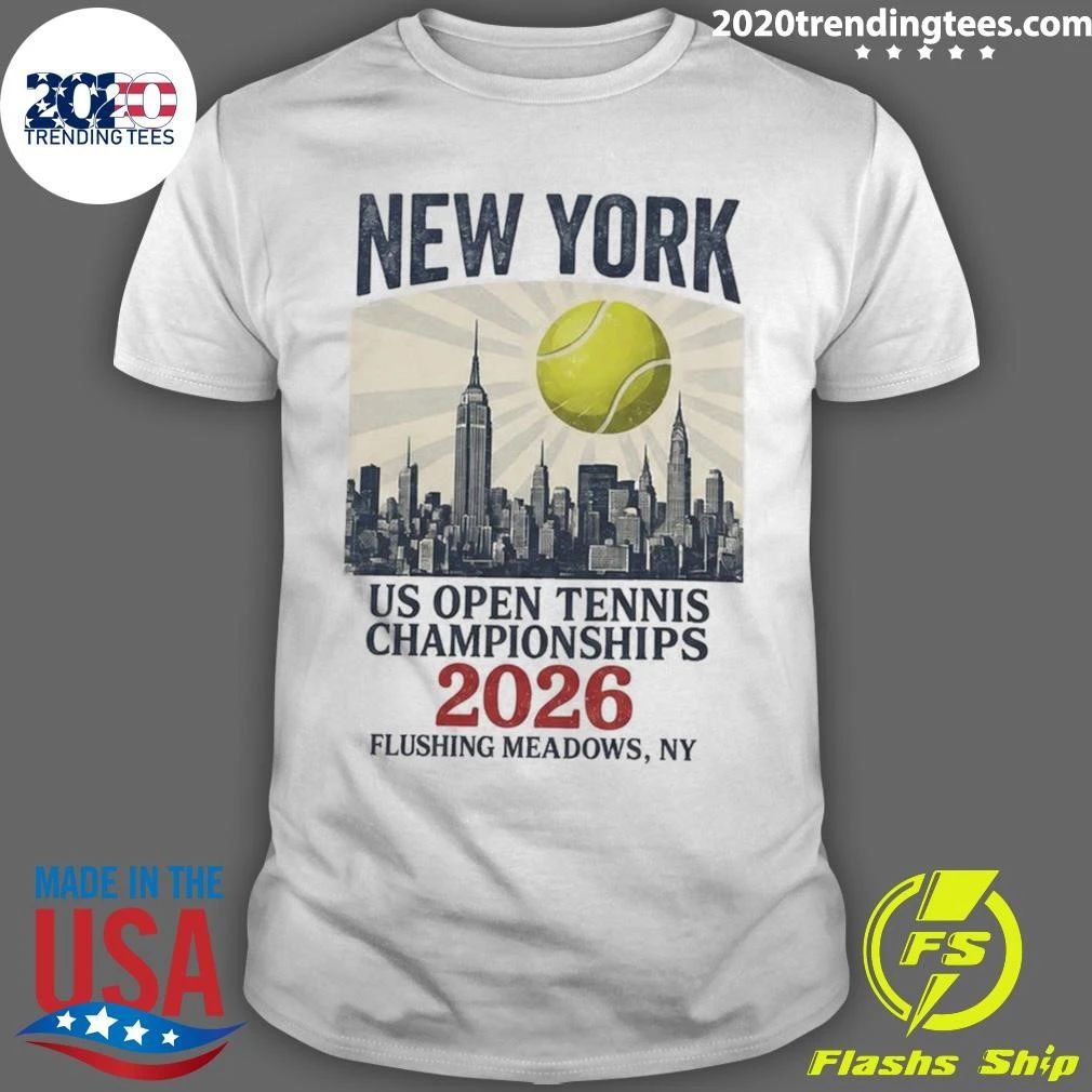 New York US Open Tennis Championships 2026 Flushing Meadows, Ny Shirt