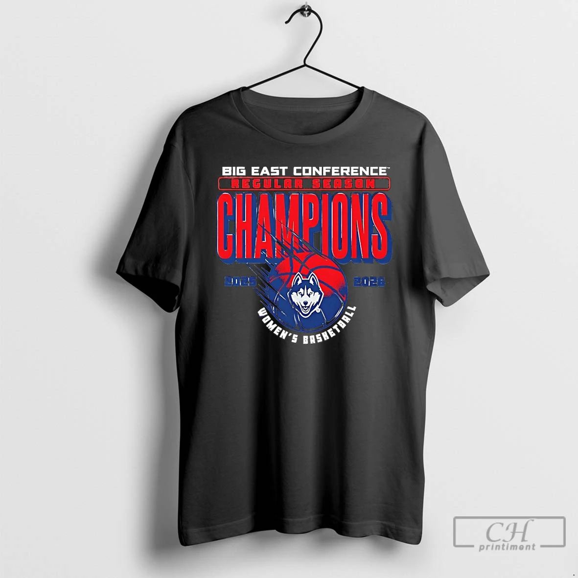 Classic Uconn Huskies Mens Basketball Big East Conference Regular Season Champions 2025 T Shirts Sweater