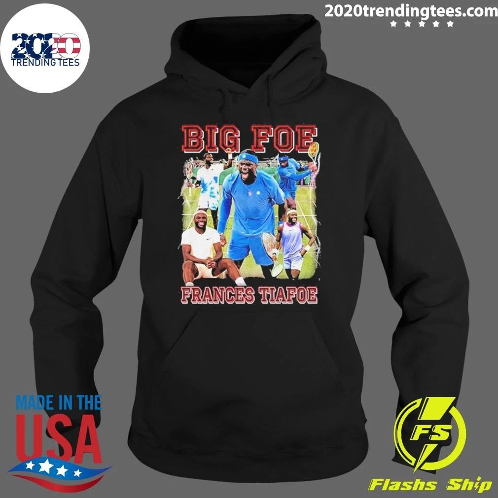 Frances Tiafoe Tennis Athlete Big Foe Us Tennis Shirt