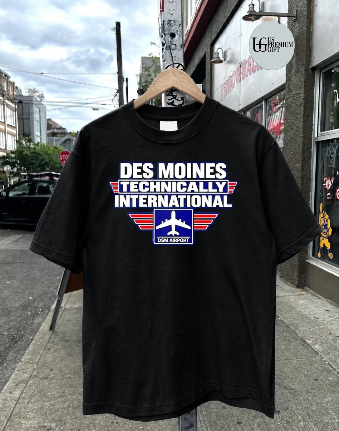 Des Moines Technically International Airport shirt
