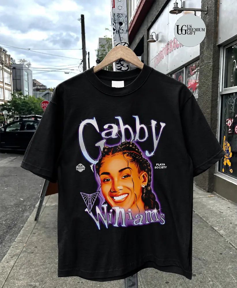 Gabby Williams Golden State Valkyries Playa Society 2026 big head shirt