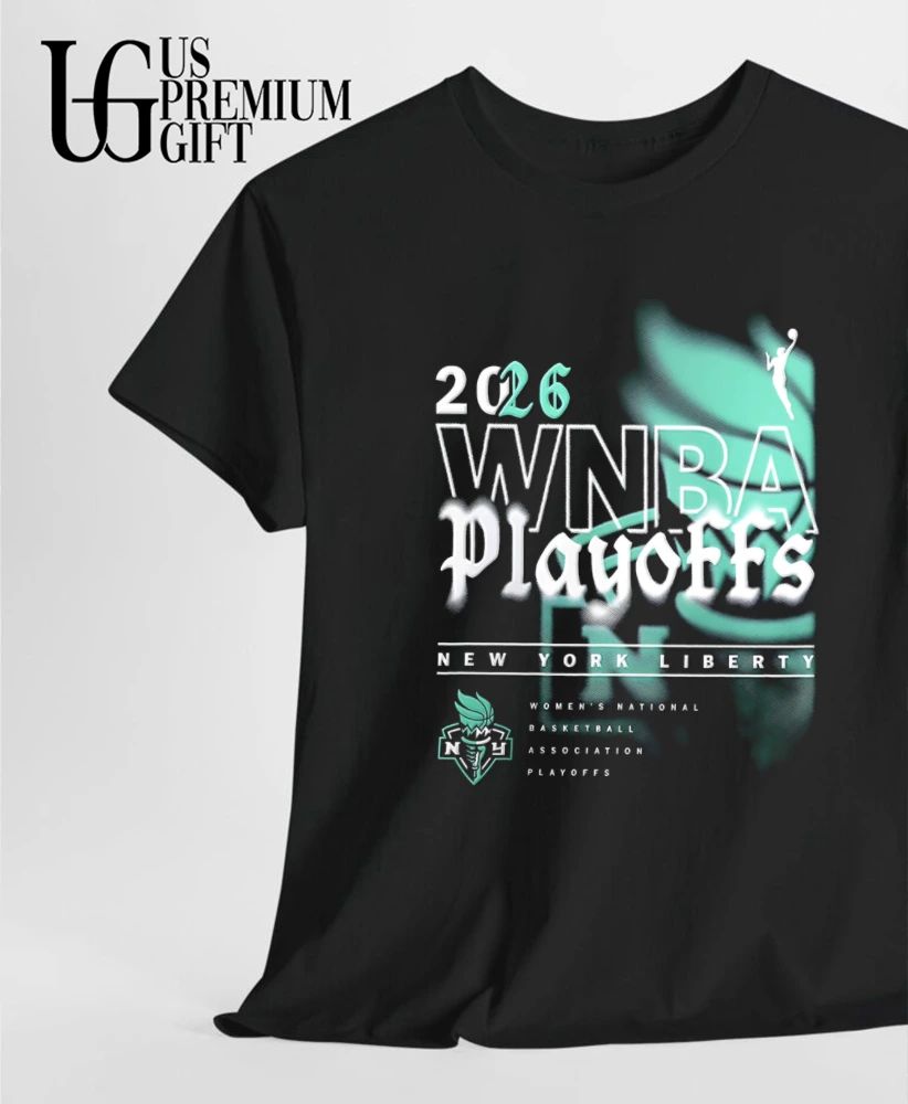 New York Liberty WNBA 2026 Playoffs logo shirt