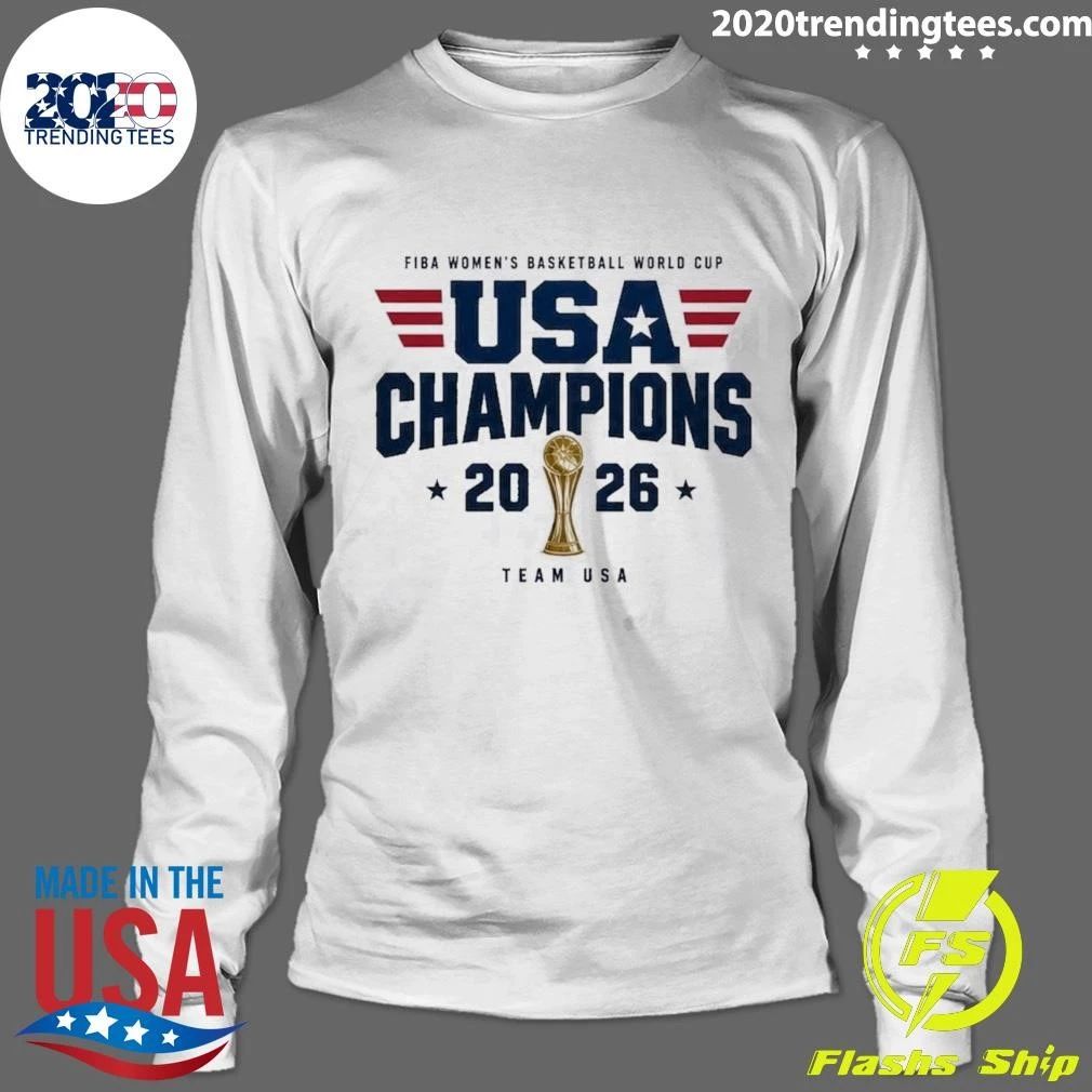 FIBA Women’s Basketball World Cup USA Champions 2026 Team USA Shirt