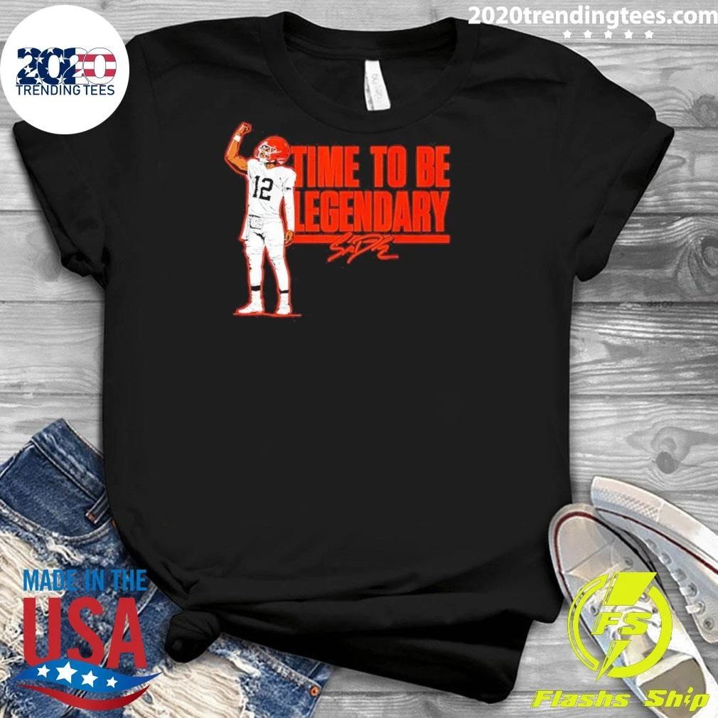 Shedeur Sanders Time To Be Legendary Signature Shirt
