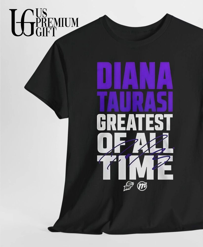 Diana Taurasi Greatest Of All Time Phoenix Mercury 20 Years Anniversary signature shirt