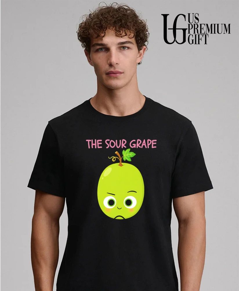 The sour grape cute fruit shirt
