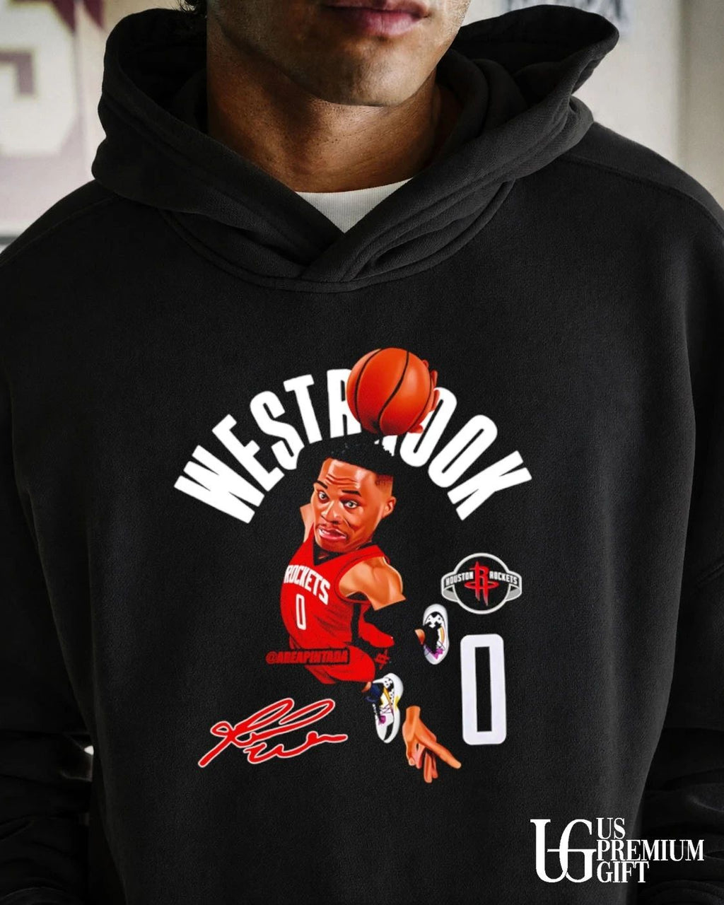 Russell Westbrook Houston Rockets NBA Westbrook signature shirt
