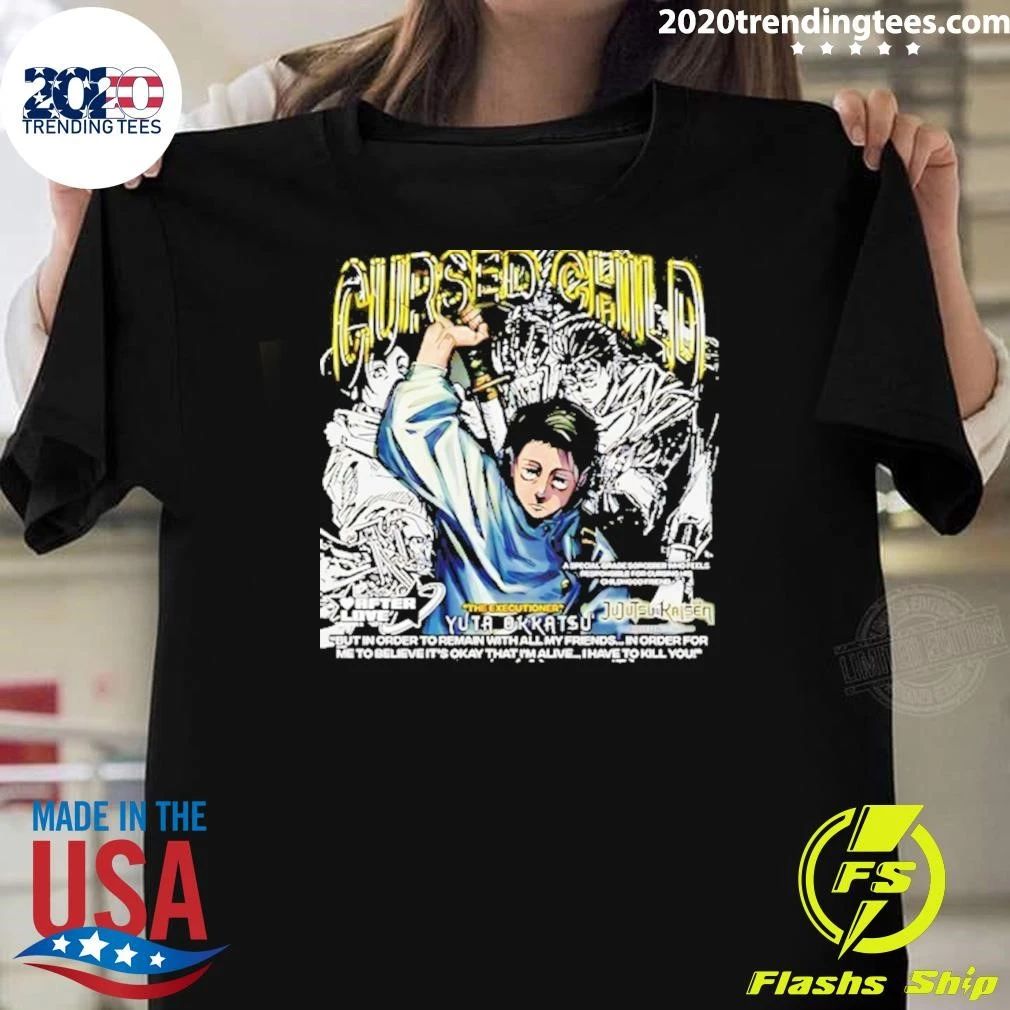 Yuta Okkotsu Cursed Child Jujutsu Kaisen Shirt