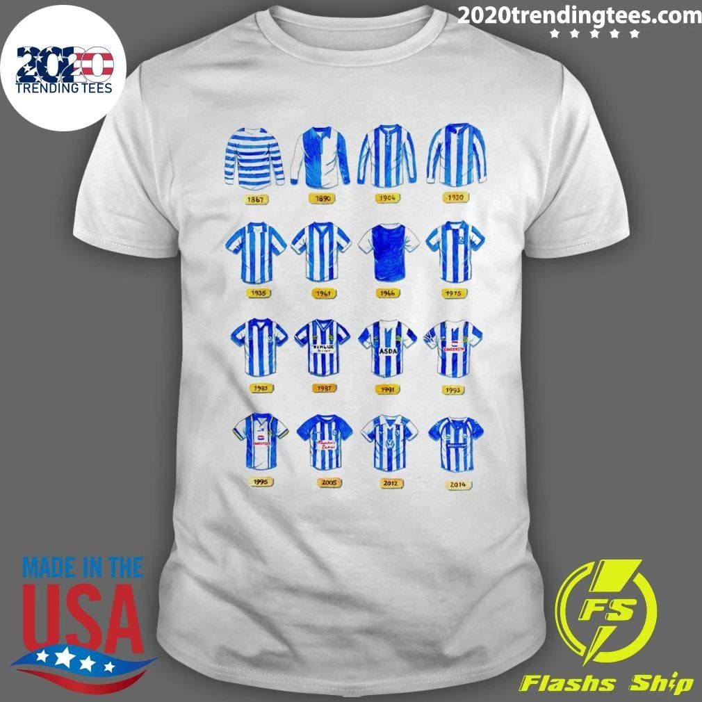 Sheffield Wednesday FC Retro Art Shirt