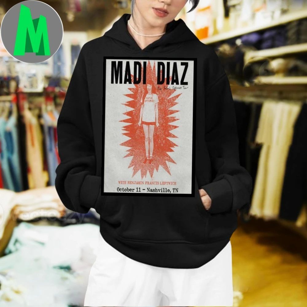 Madi Diaz Oct 11, 2025 The Basement East. Nashville, TN Poster Shirt