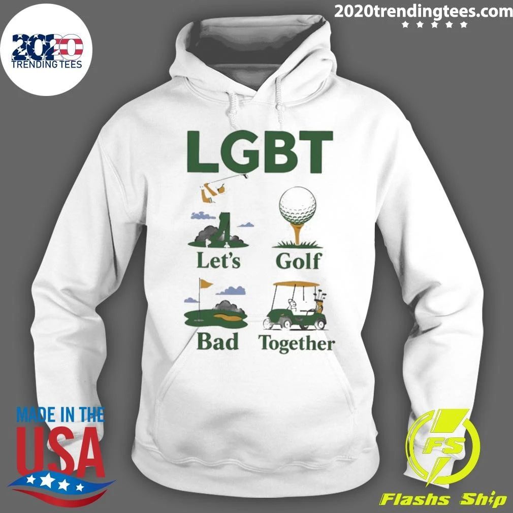 Lgbt Let’s Golf Bad Together Shirt