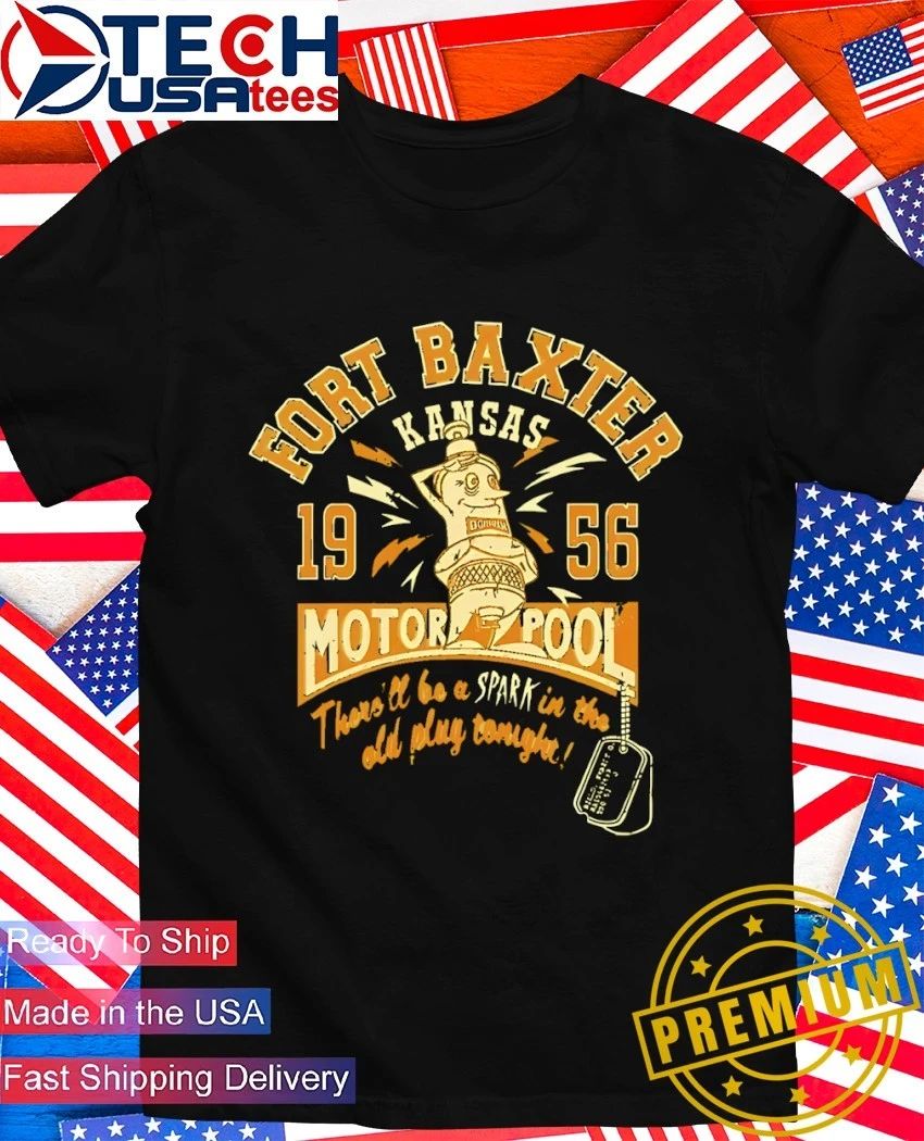 Fort Baxter Kansas Motor Pool 1956 shirt