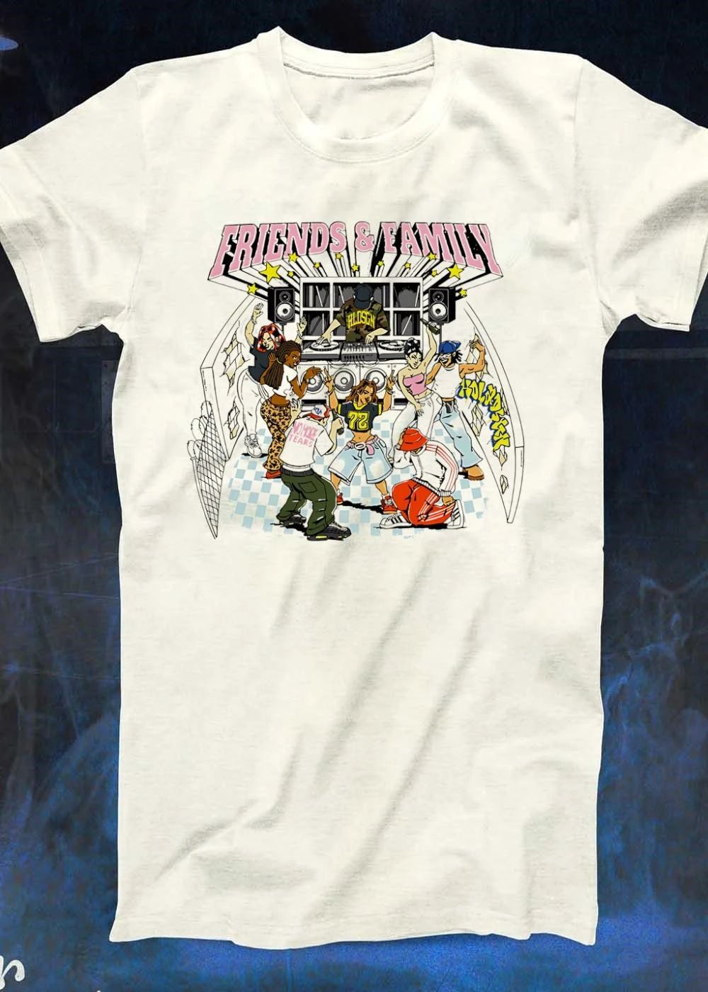 Friends and Family HILDSGN No More Tears Holyshit DJ Dancing Clubbing shirt