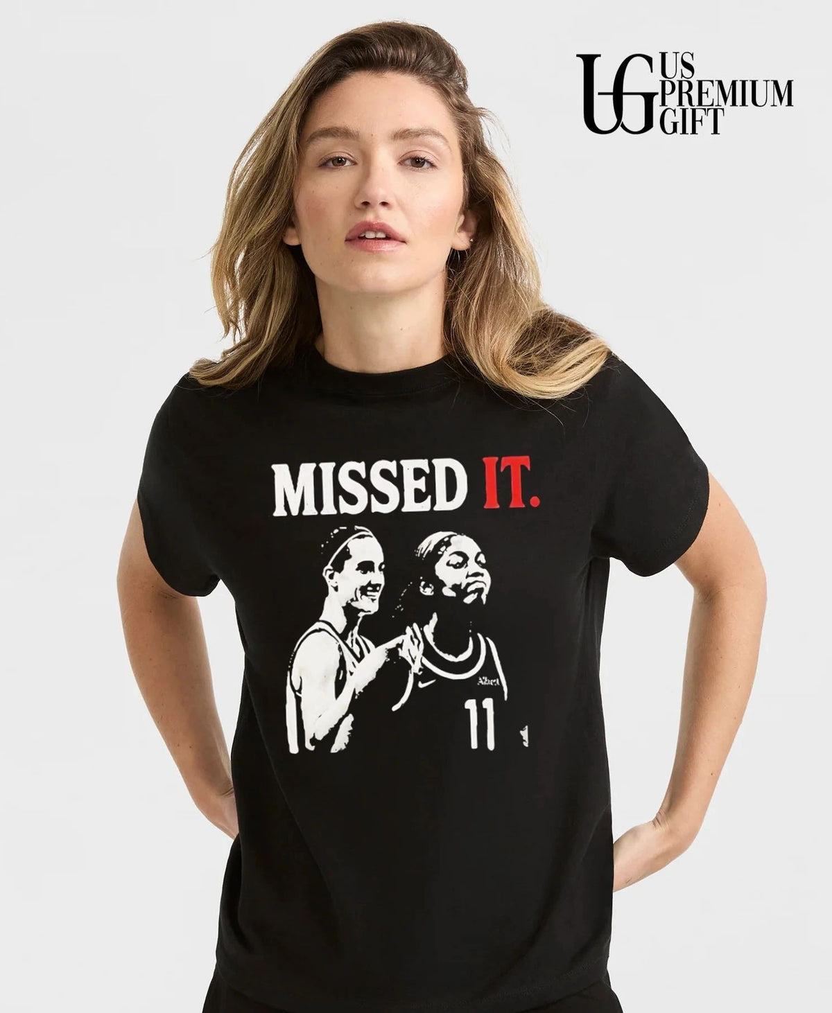 Missed It Caitlin Clark and Angel Reese WNBA shirt