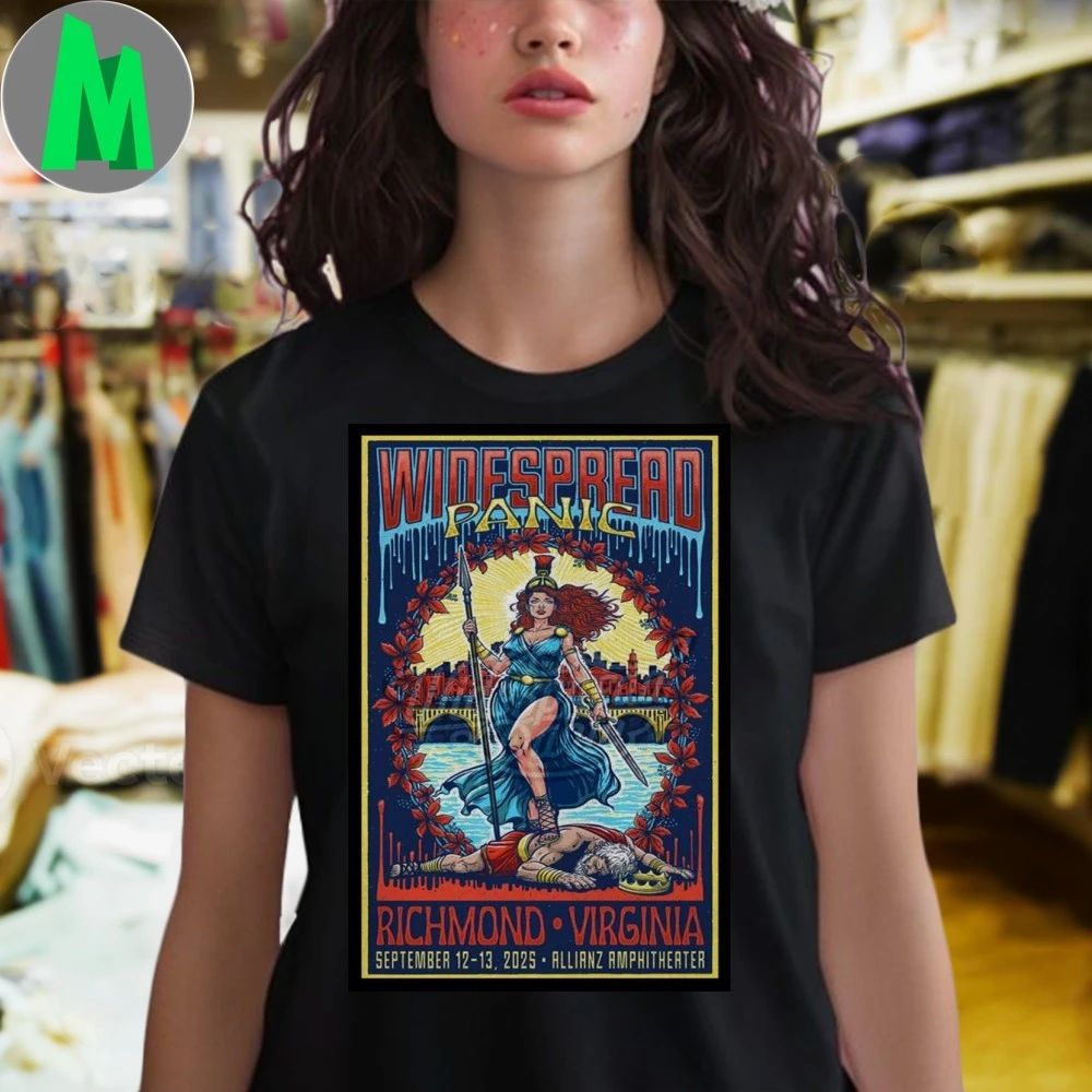 Widespread Panic Allianz Amphitheater Richmond Virginia Poster Shirt
