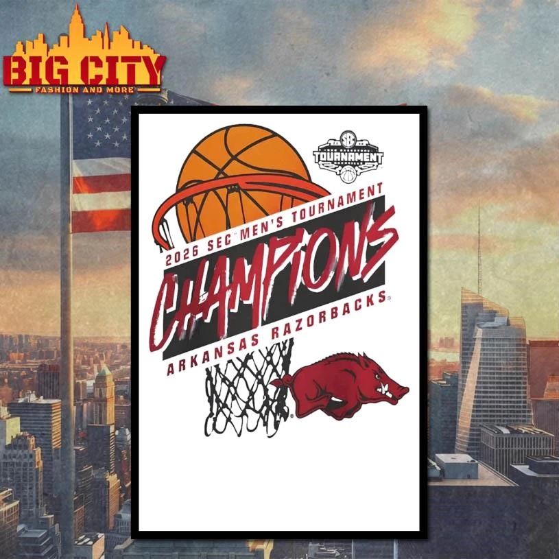 Arkansas Razorbacks SEC Championships 2026 Shirt