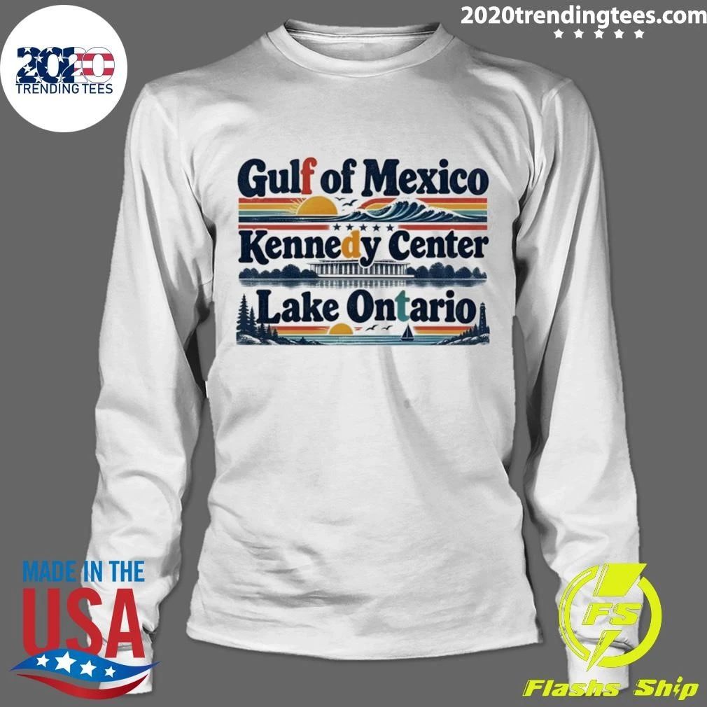Lake Ontario Gulf Of Mexico Kennedy Center Resist Fdt Shirt