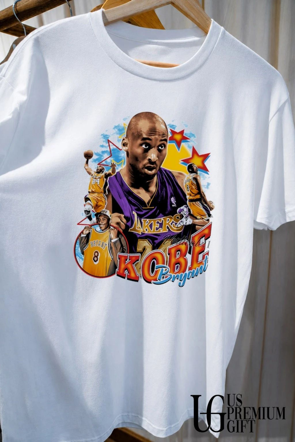 Kobe Bryant player Los Angeles Lakers NBA vintage shirt