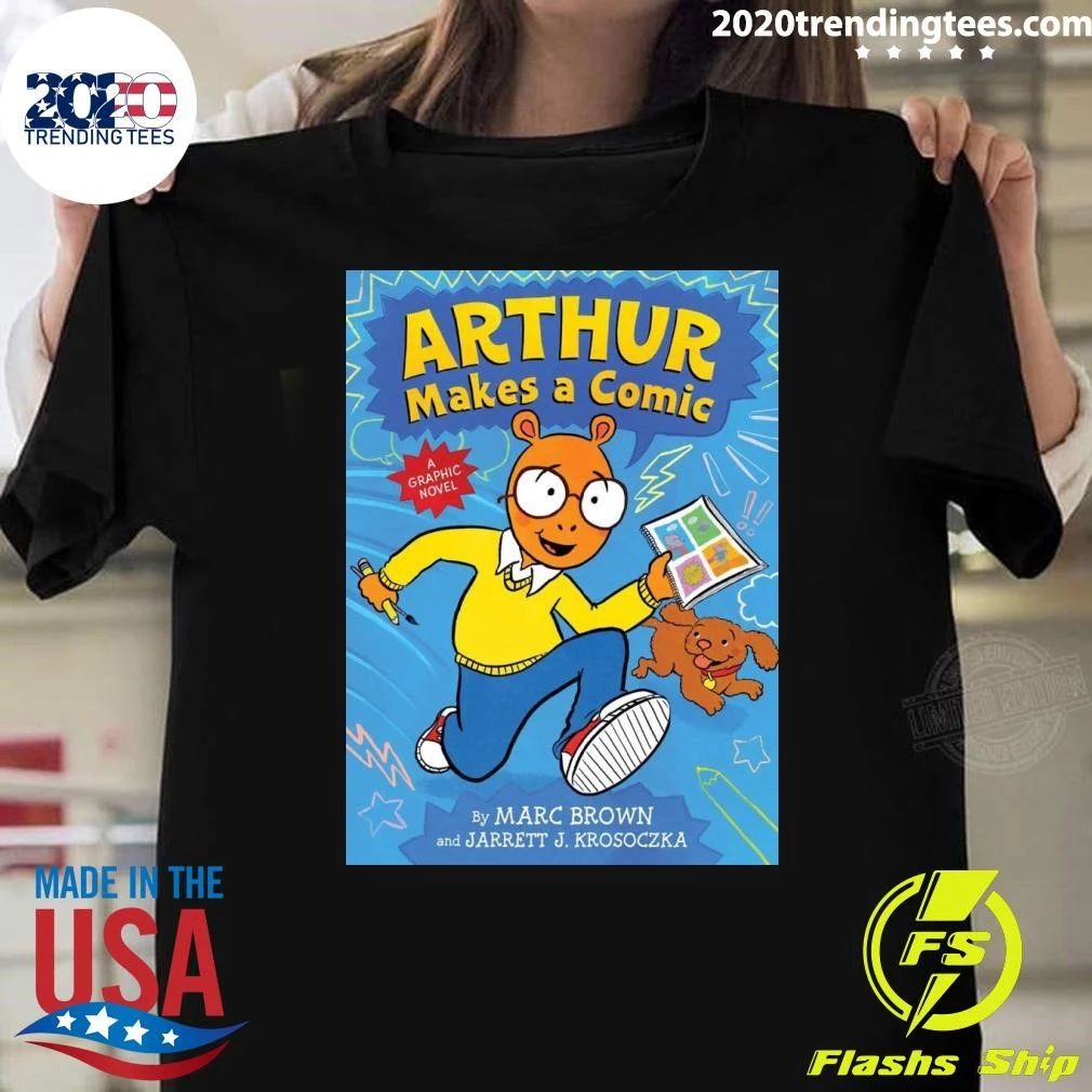 Arthur Makes A Comic By Marc Brown and Jarrett J. Krosoczka Shirt
