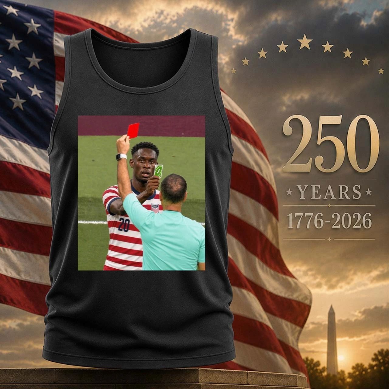 Trump Reverse Red Card Suspension Folarin Balogun Shirt