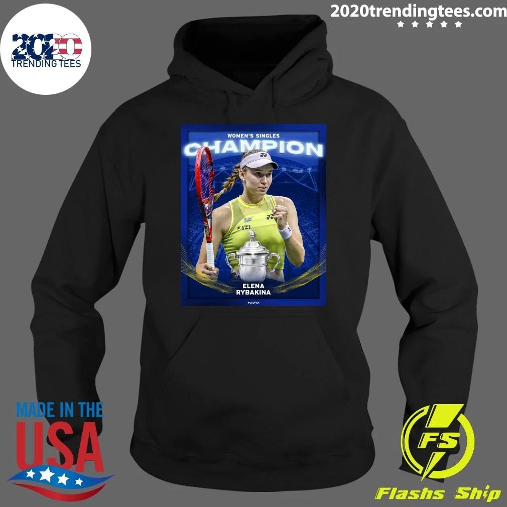 Elena Rybakina Wins 2026 US Open Crown Over Sabalenka Shirt