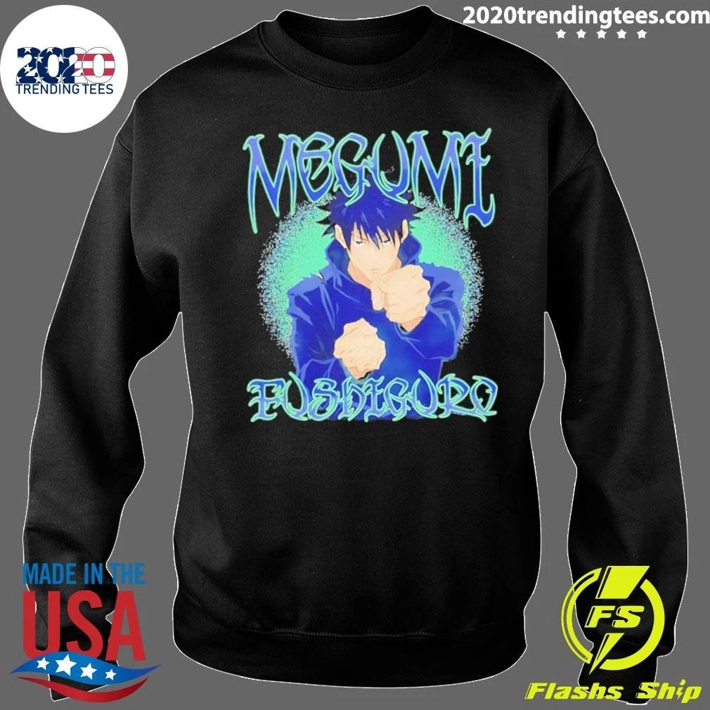 Jjk Megumi Fushiguro Portrait Action Anime Shirt