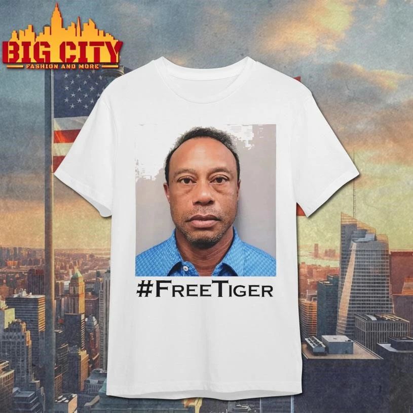 Free Tiger Mugshot 2026 Shirt