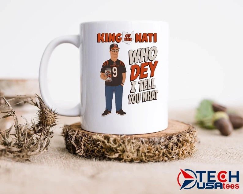 King of the Nati Who Dey I tell you what shirt