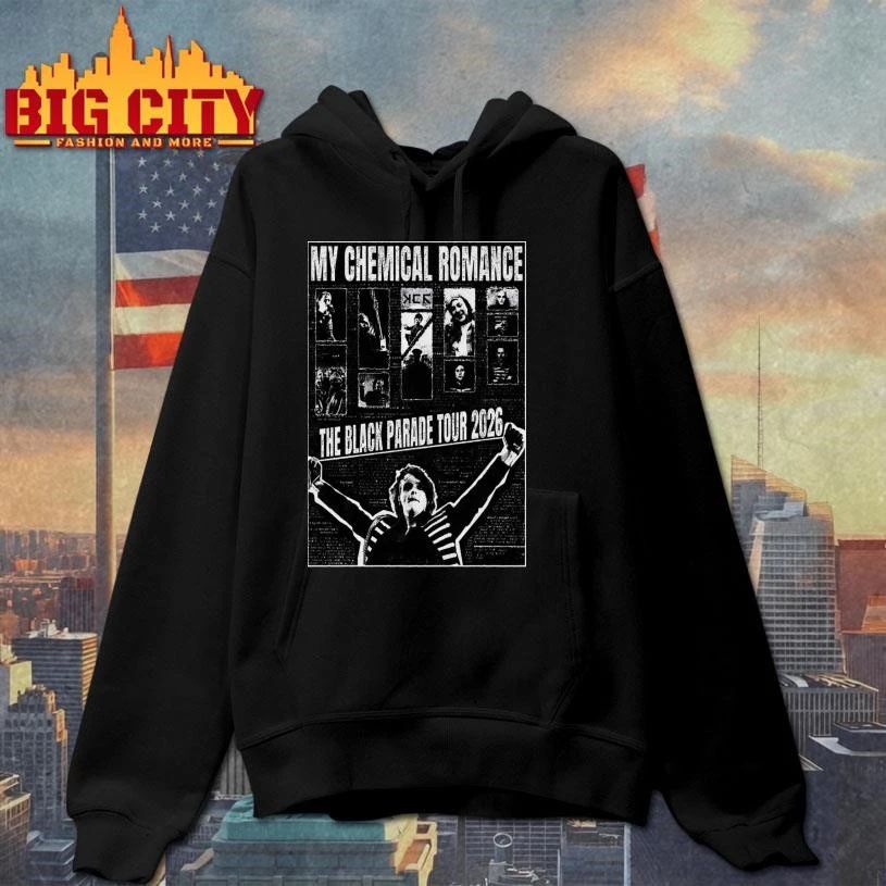 My Chemical Romance Tour The Black Parade 2026 Poster Shirt