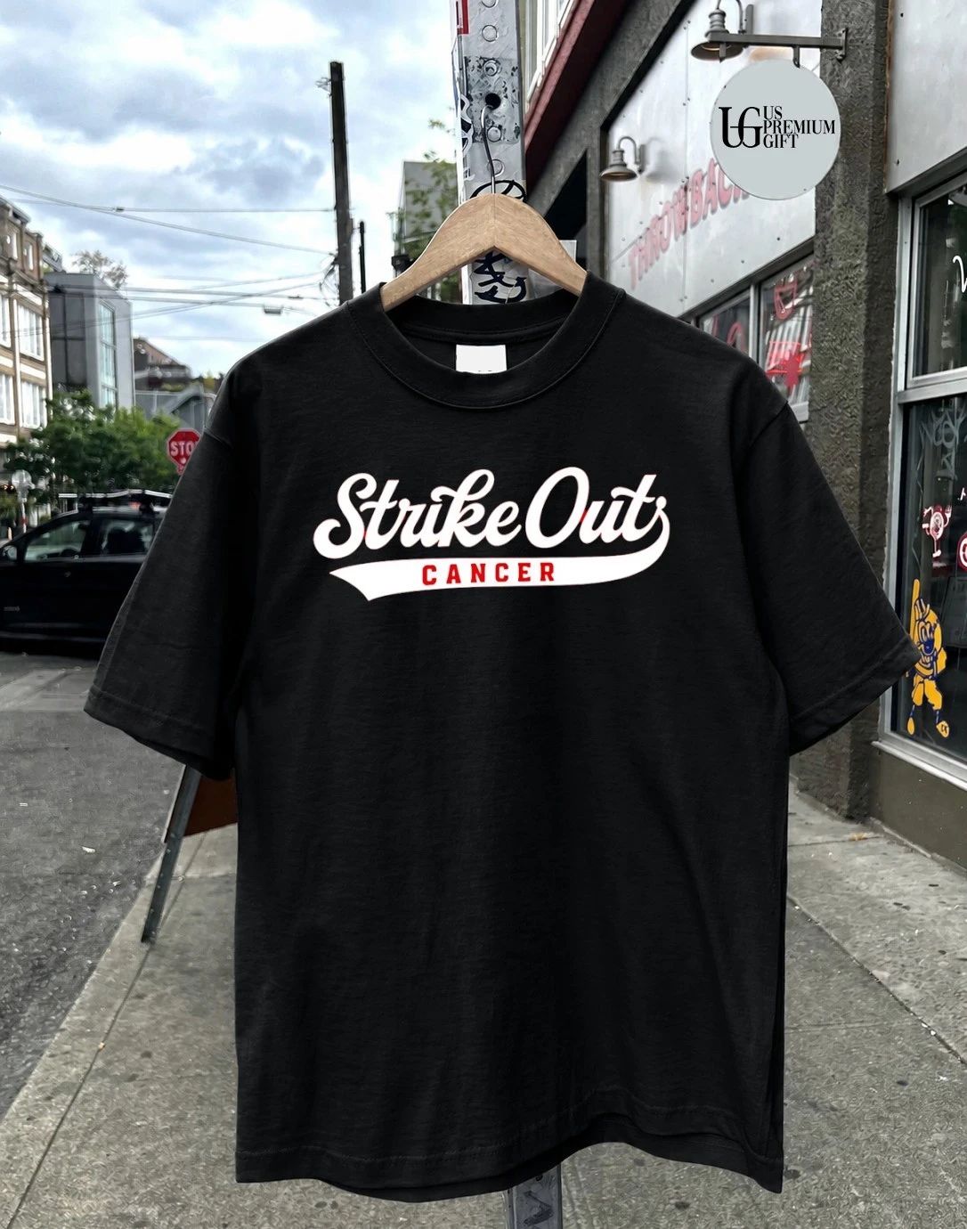 Strike Out Cancer Red Sox shirt