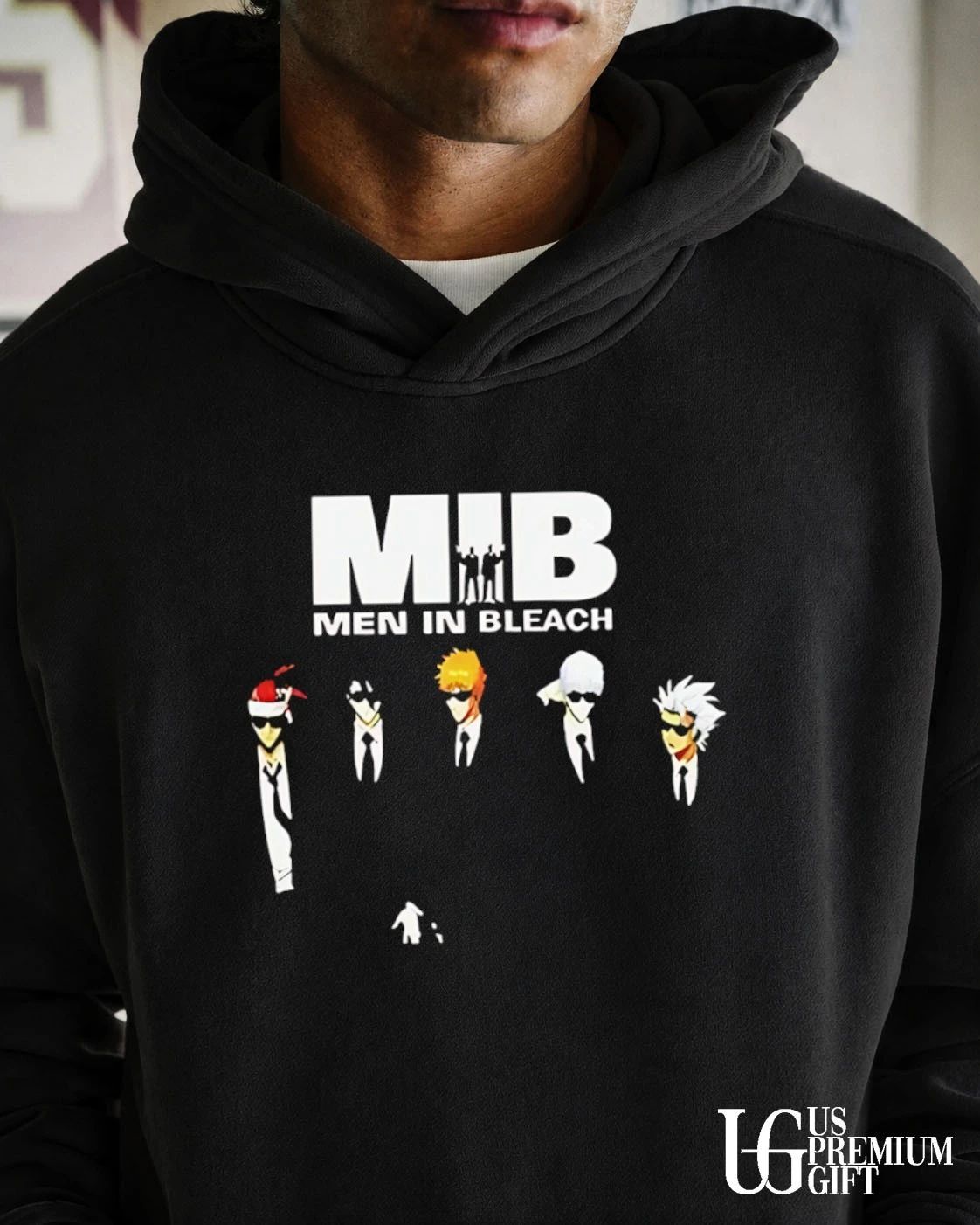 MIB Men In Bleach parody shirt