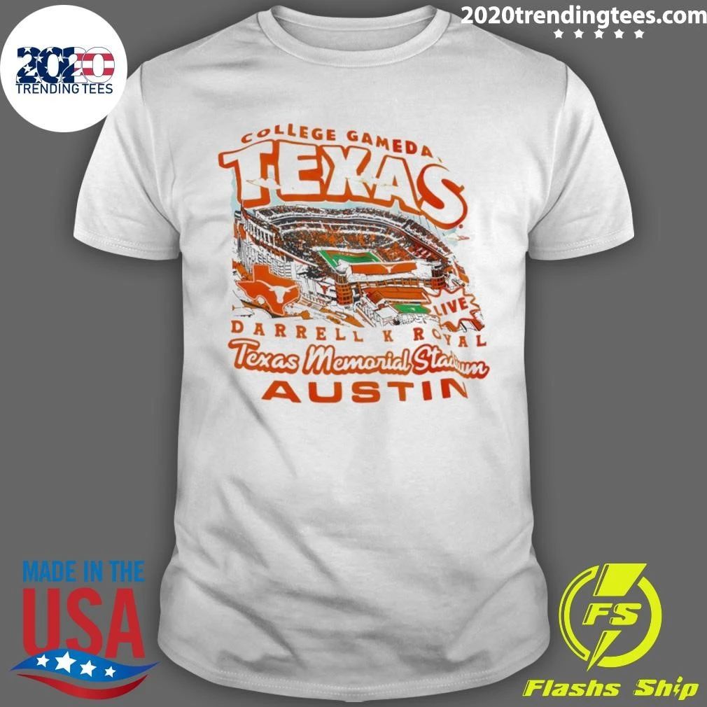 Longhorns College Gameday Austin Texas Memorial Stadium September 2026 Shirt