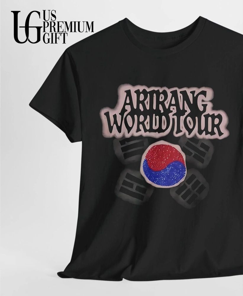 BTS Suga August 15th National Liberation Day of Korea Version Arirang World Tour Concert 2026 shirt