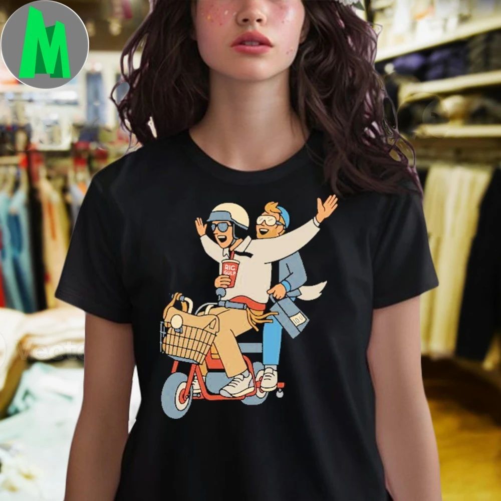 On a Moped for a Good Time 2025 Shirt