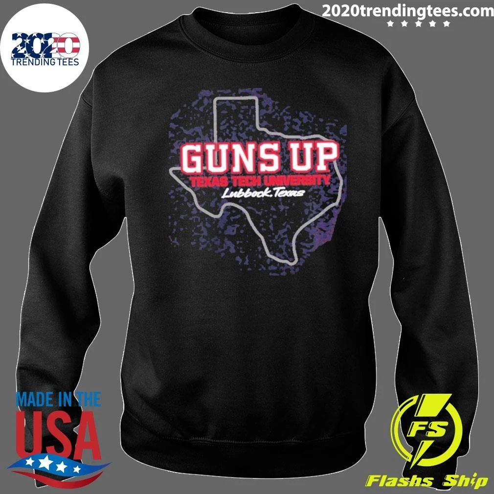 Tech University Guns Up Lubbock Texas Shirt