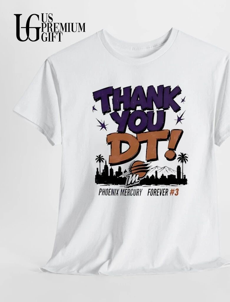 Thank You Diana Taurasi Phoenix Mercury Forever 20 Years Anniversary signature shirt