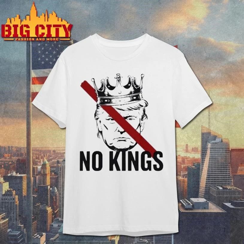 No Kings No Crowns Anti-Trump Head Shirt