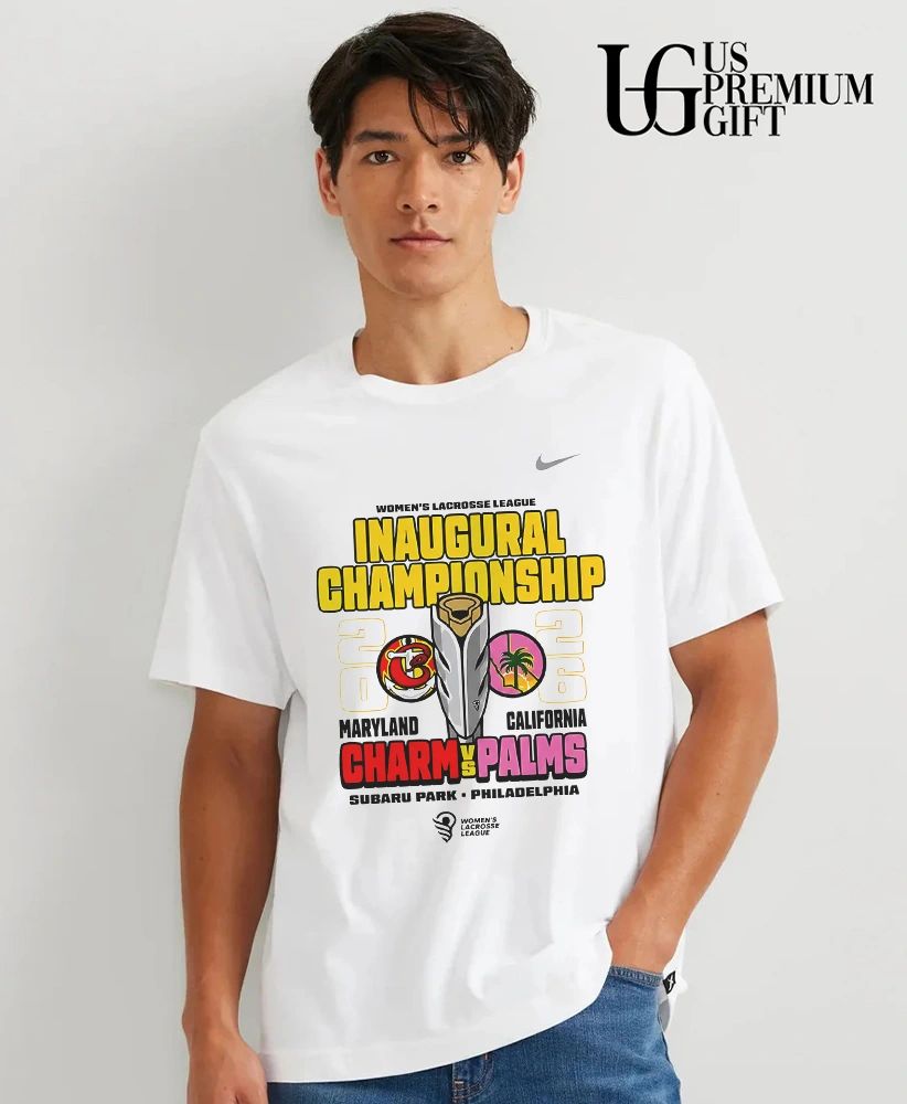 Maryland Charm and California Palms Women’s Lacrosse League Inaugural Championship 2026 trophy shirt