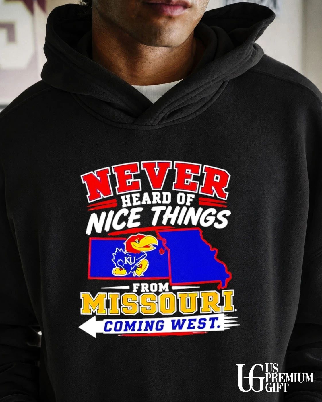 Kansas Jayhawks Heard Of Nice Things From Missouri Coming West 2026 shirt
