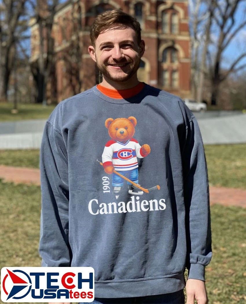 Montreal Canadiens Hockey 1909 Bear shirt