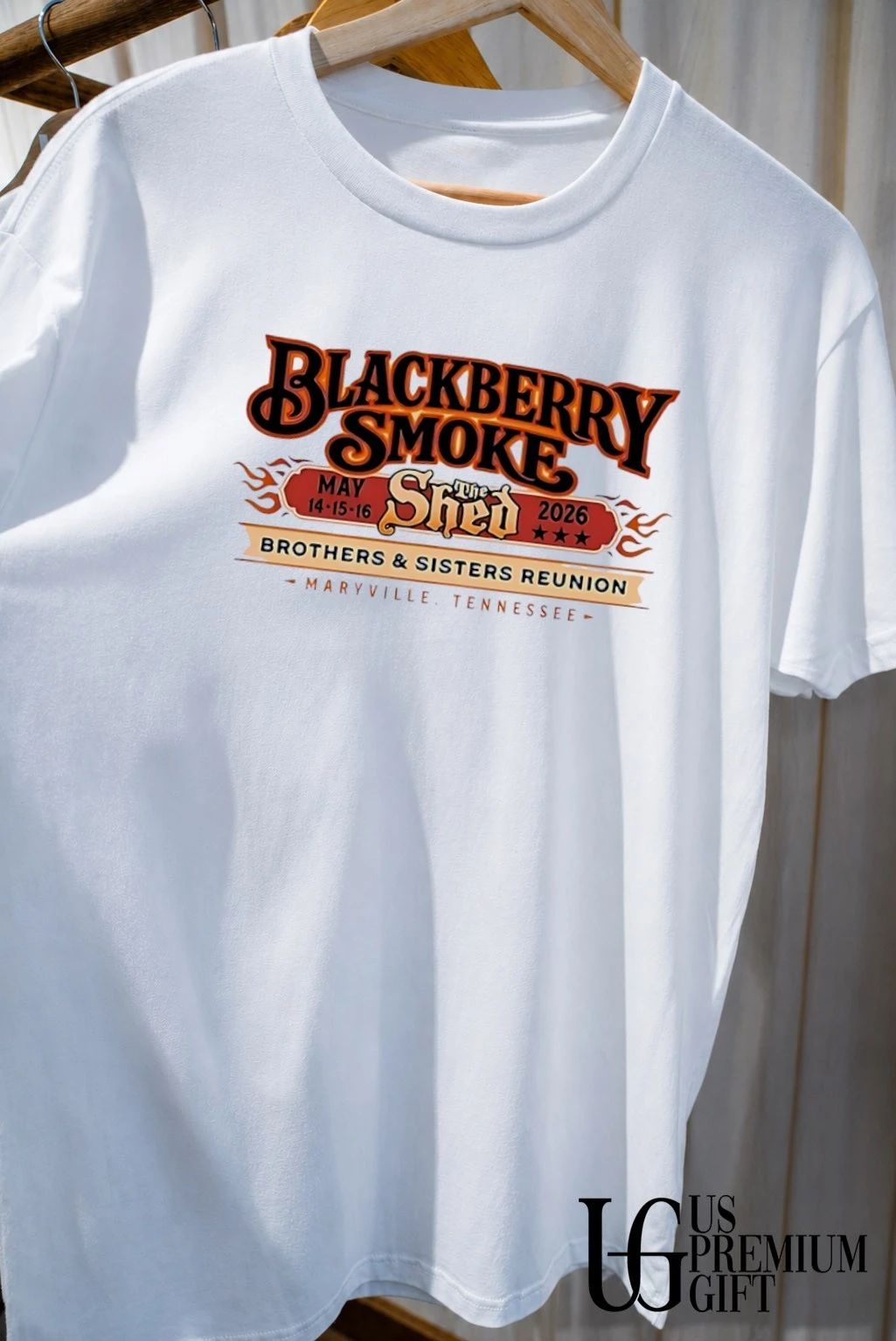 Blackberry Smoke The Shed 2026 Brothers Sisters Reunion shirt
