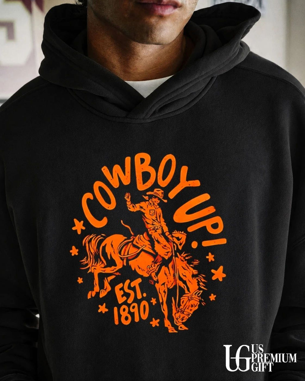 Rodeo Bucking Bronco Cowboy Up Est 1890 shirt