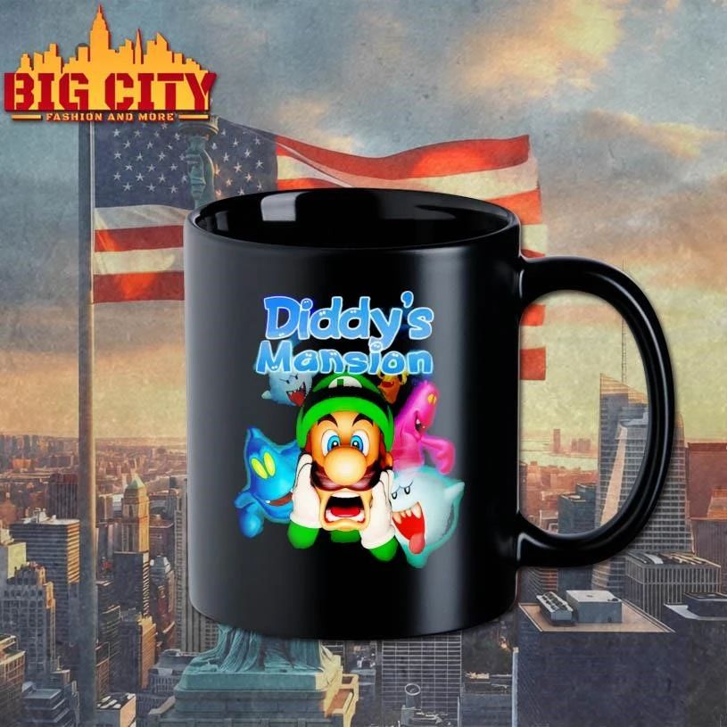 Luigi Diddy’s Mansion Shirt